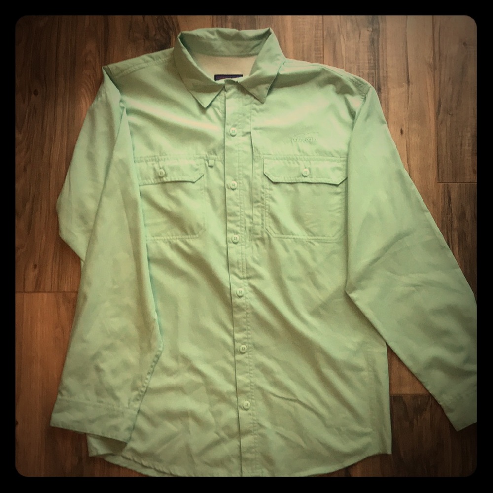 Men’s Patagonia Long sleeve fishing shirt